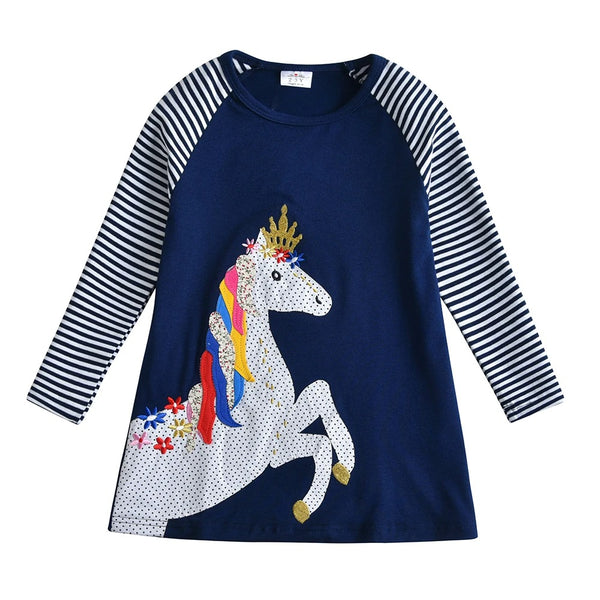 Einhorn Langes Kleid Mädchen